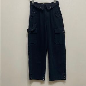 Women's Black Cargo Pants